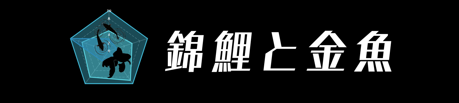 錦鯉と金魚